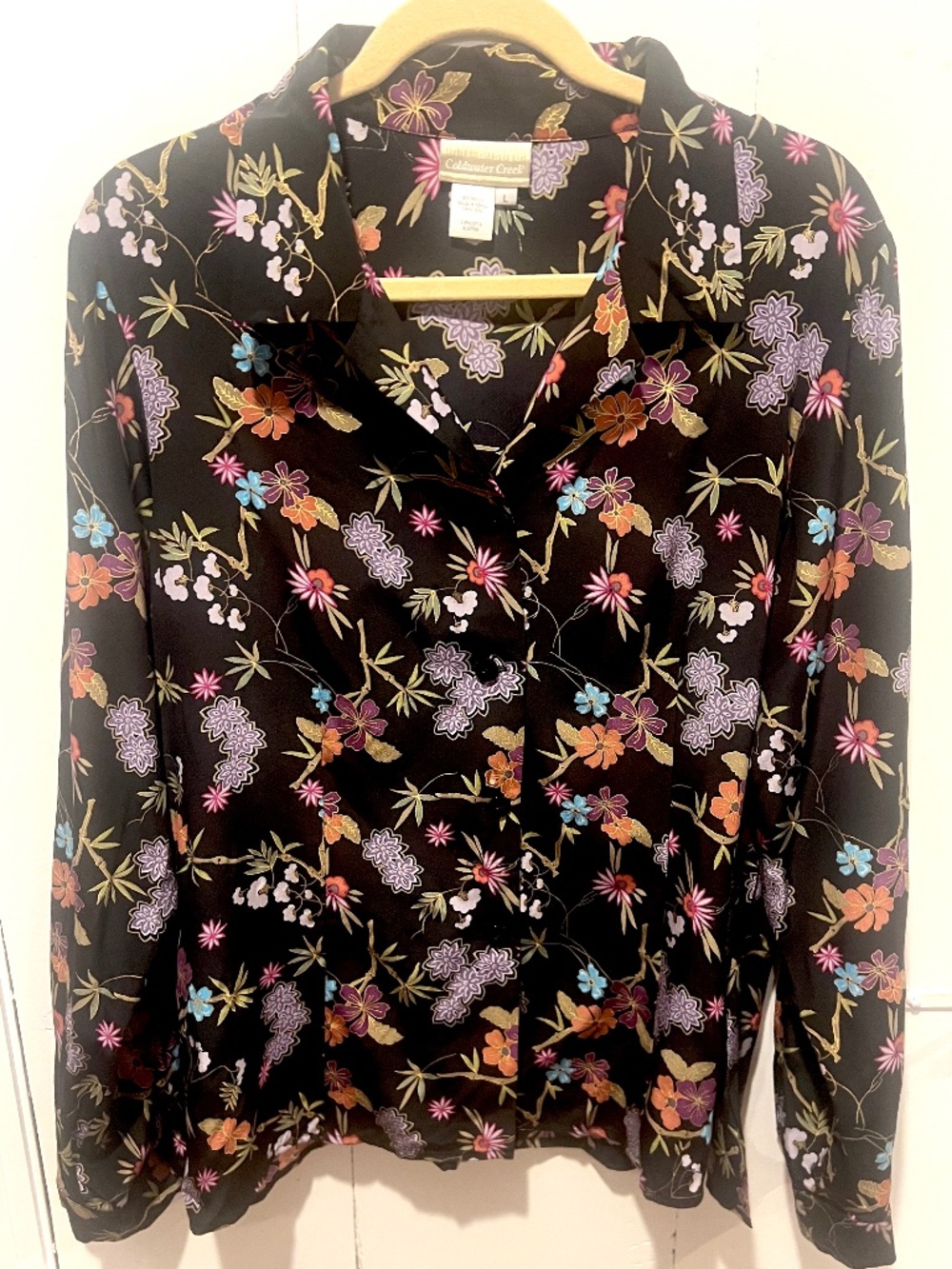 Coldwater Creek Silk Blouse, size L